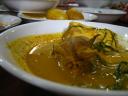 Brain curry at Datuk Restaurant in Padang Panjang